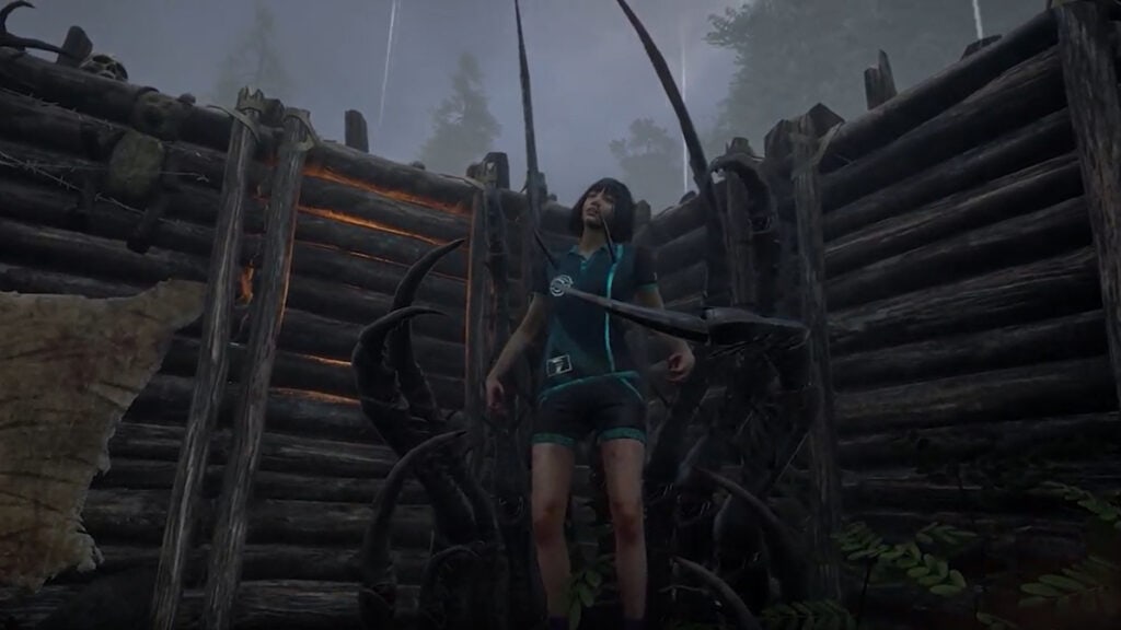 Feng hangs from a cage in Dead by Daylight's new 2v8 mode