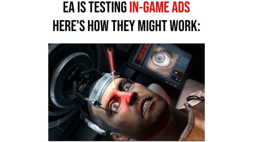 EA In-Game Adds Meme