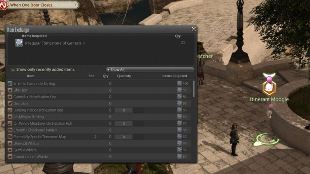 FFXIV Moogle Treasure Trove Second Hunt for Genesis Rewards