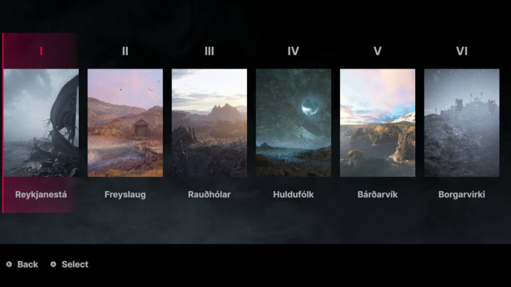 Hellblade 2 Chapter List