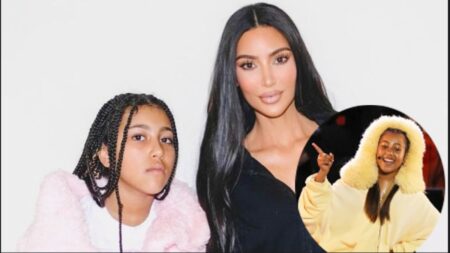 Kim Kardashian and her oldest daughter