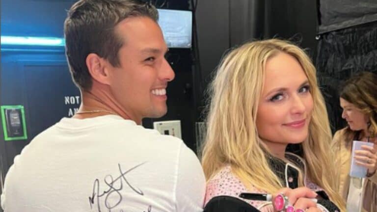 Miranda Lambert and husband Brendan McLoughlin