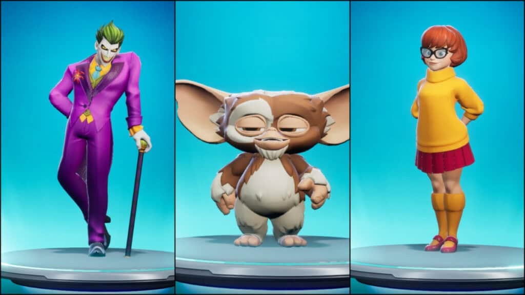 Joker, Gizmo, and Velma