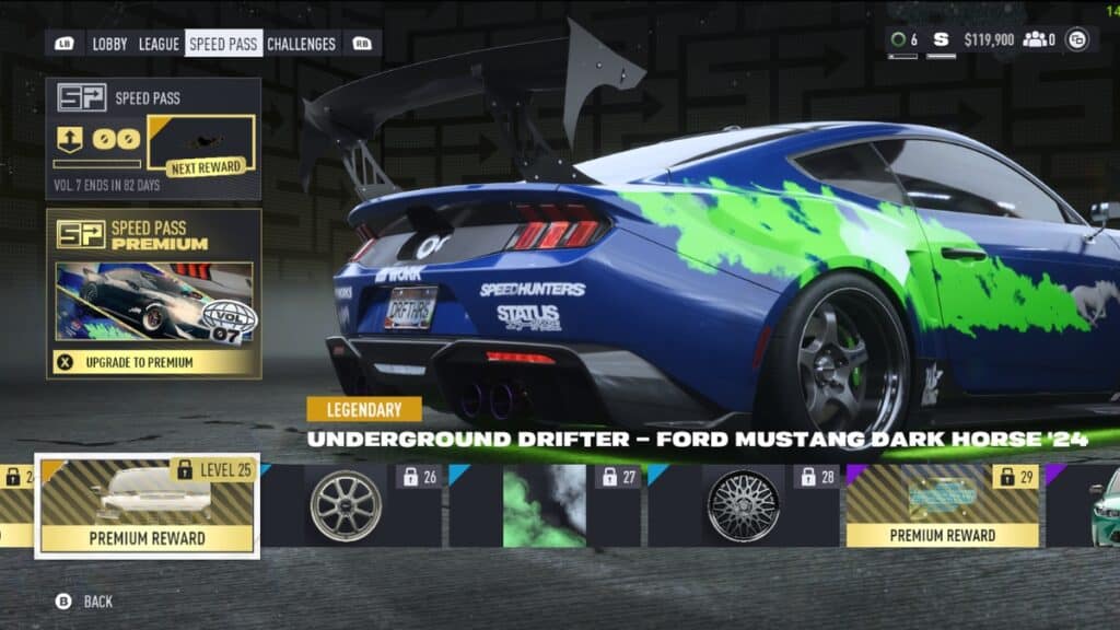 Need For Speed: Unbound Underground Update Speed Pass