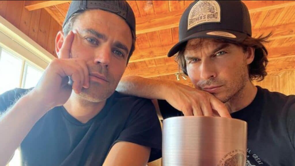 The Vampire Diaries stars Paul Wesley and Ian Somerhalder