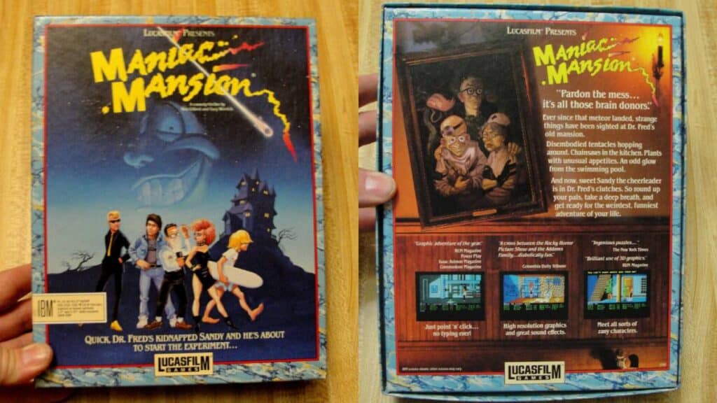 Maniac Mansion - ebay pc games