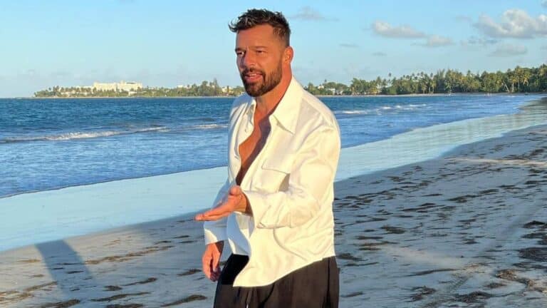 Ricky Martin Gives 'Britney Vibes' In Almost-nude Thirst Trap