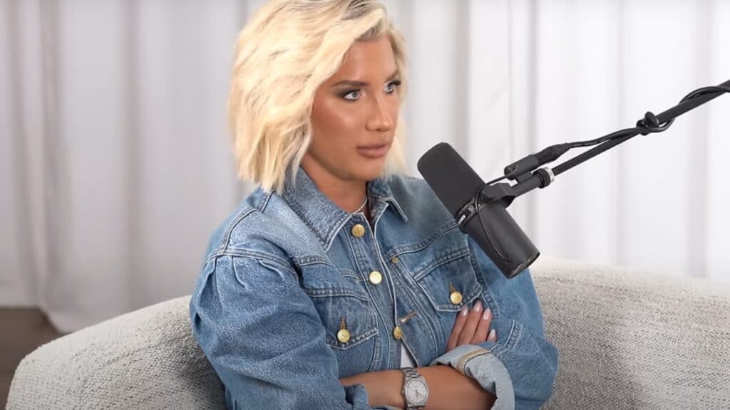 Savannah Chrisley talks trauma on her podcast