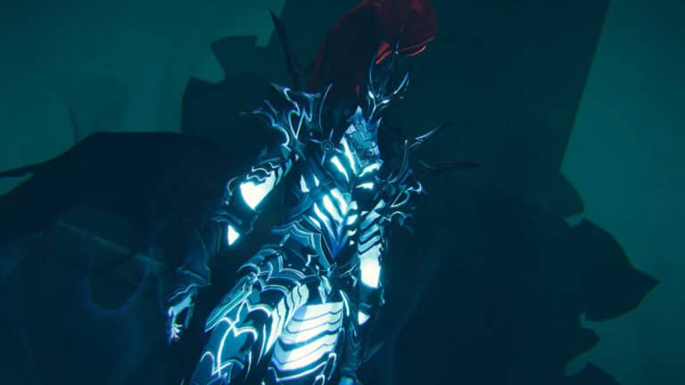 Igris strikes a dramatic pose in Solo Leveling Arise