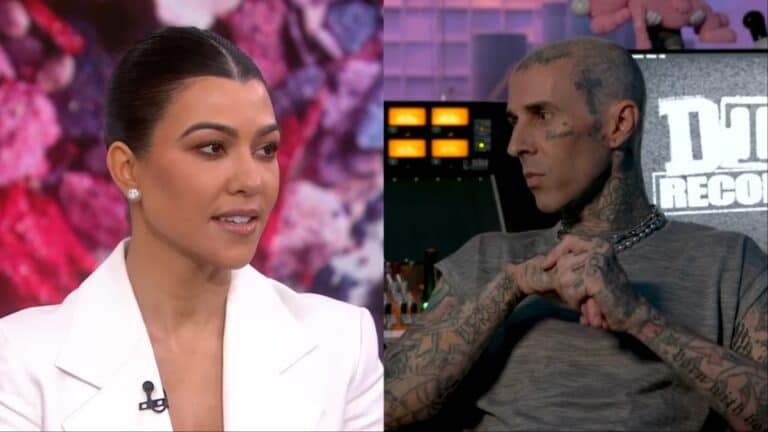 Travis Barker and Kourtney Kardashian interviews