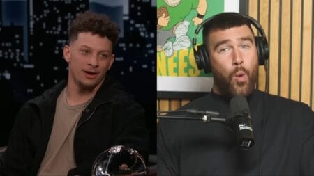 Patrick Mahomes and Travis Kelce