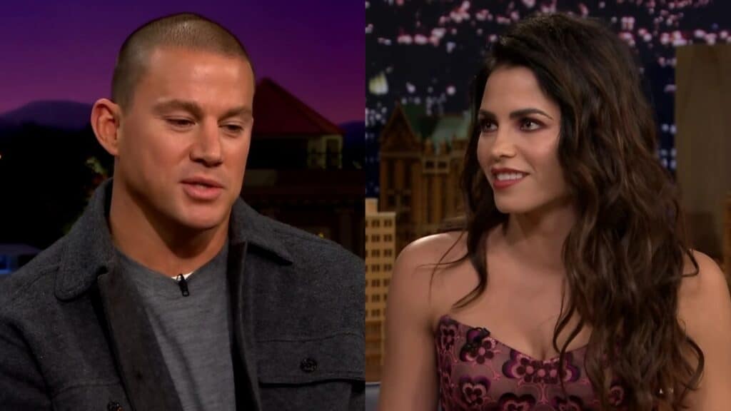 Channing Tatum and ex Jenna Dewan