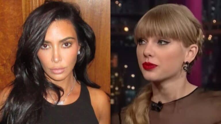 Kim Kardashian and Taylor Swift