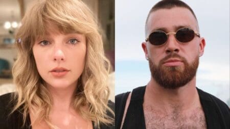 Taylor Swift and Travis Kelce