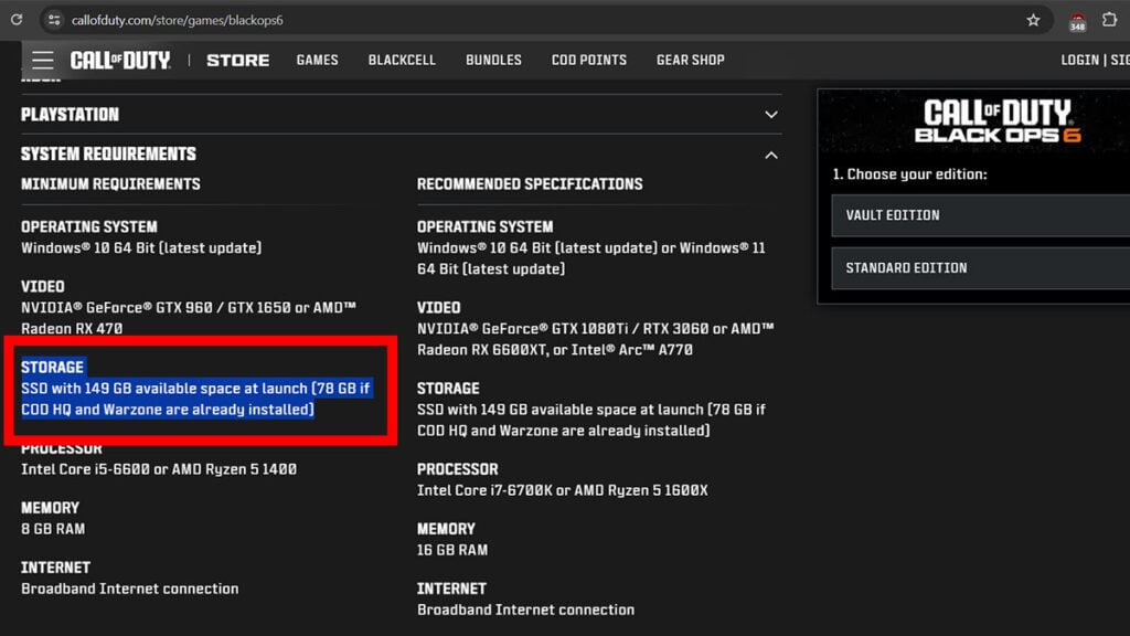 Does COD Black Ops 6 Really Need 300GB Install File Size? Answered