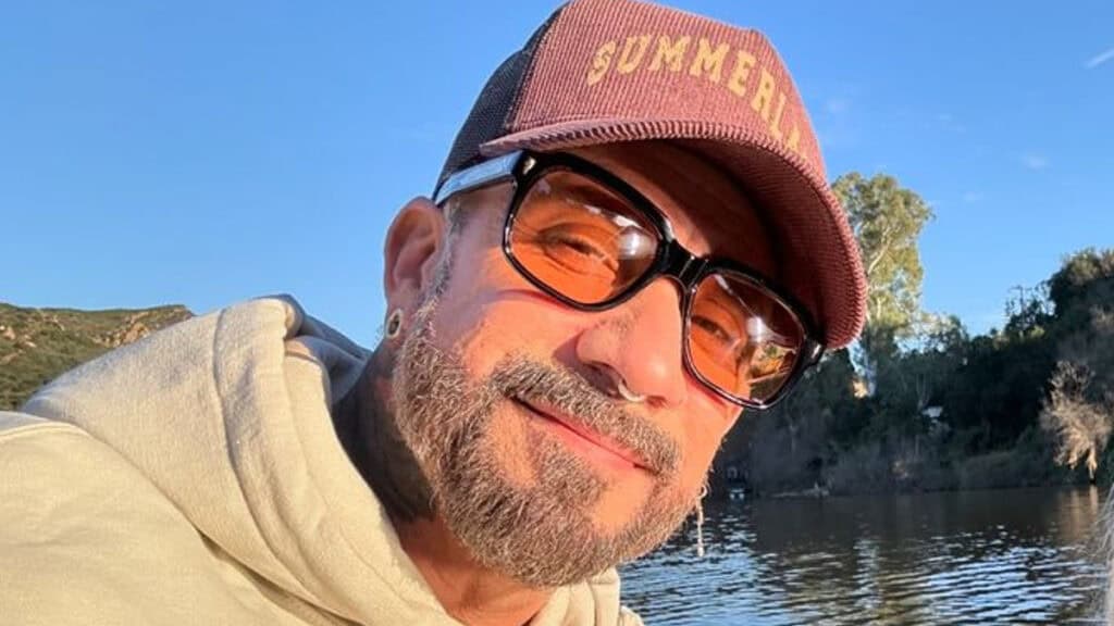 AJ McLean selfie