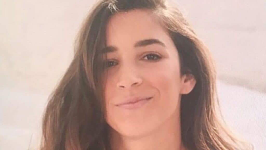 Aly Raisman close up