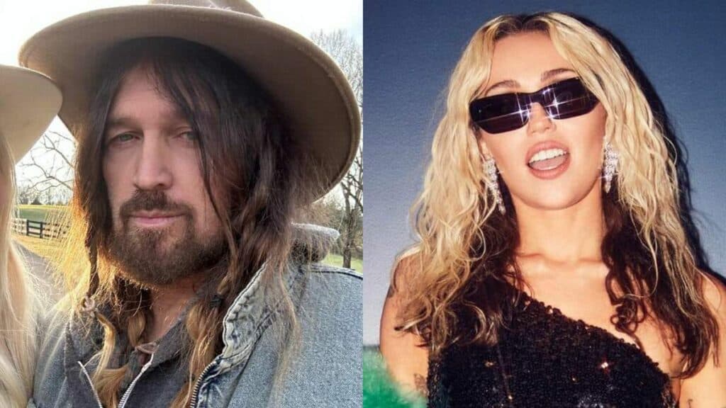 Billy Ray Cyrus and Miley Cyrus