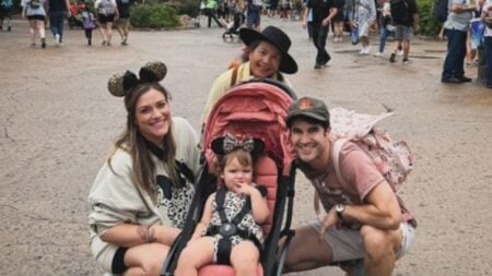 Darren Criss posts new photo of his child