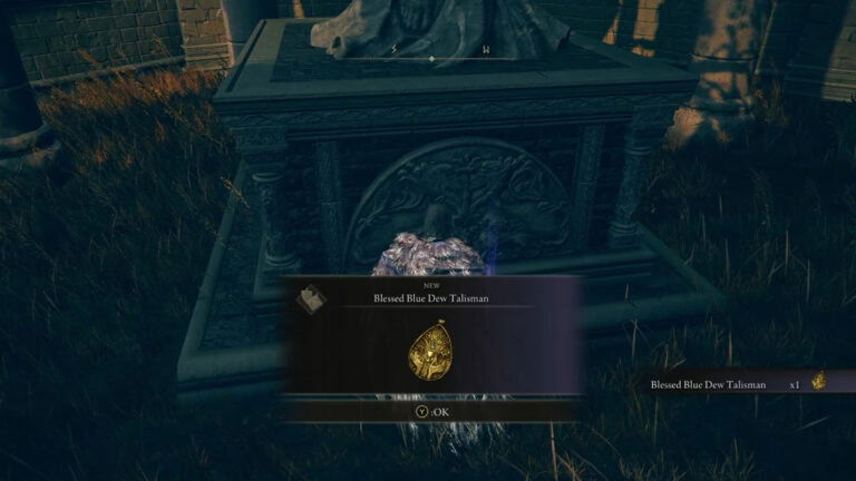 How To Get Blessed Blue Dew Talisman in Elden Ring