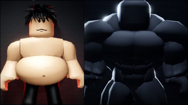 Roblox Gym League Pro Guide: How to Get Money, Gain Strength, and Look Like Mr. Olympia A character's pre- and post-workout body in Gym League Roblox