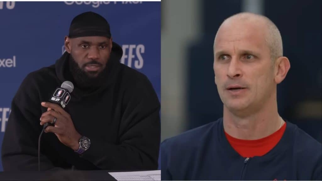 LeBron James and Dan Hurley interviews