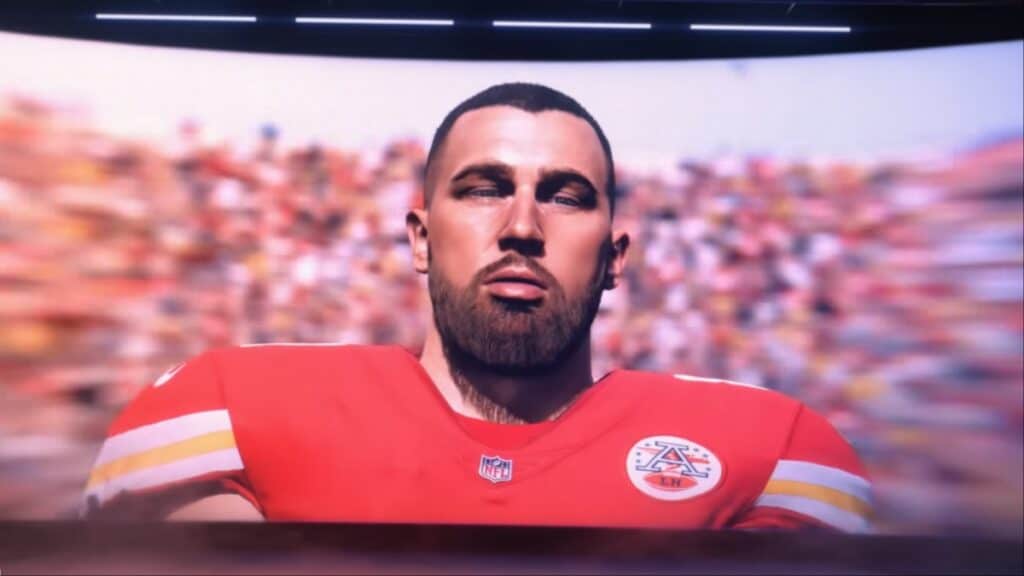 Travis Kelce in Madden 24