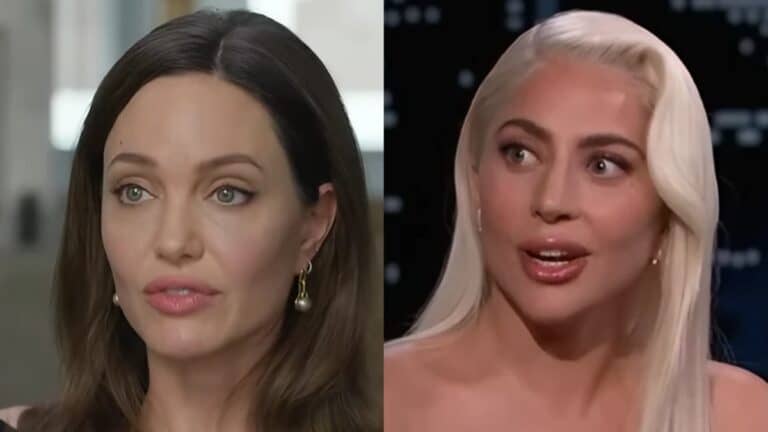 Angelina Jolie and Lady Gaga