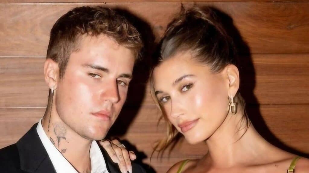 Justin Bieber and wife Hailey Bieber