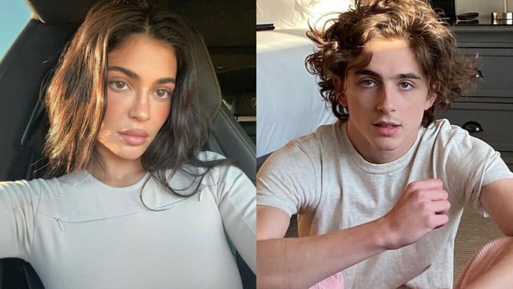 Kylie Jenner and Timothee Chalamet.