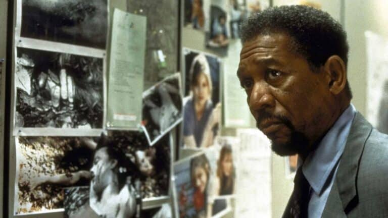 A shot of Morgan Freeman from Kiss the Girls