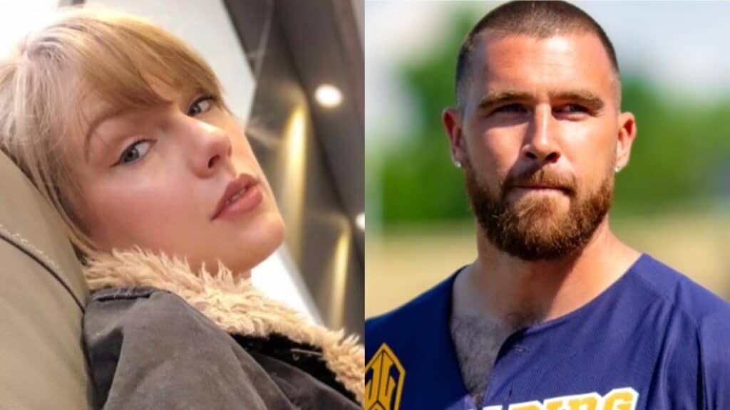 Taylor Swift and Travis Kelce