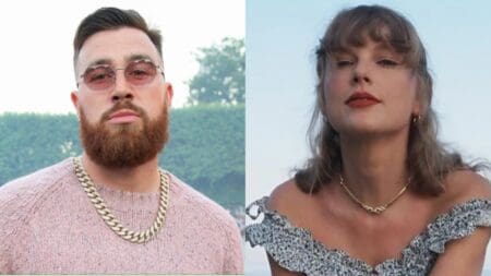 Taylor Swift and boyfriend Travis Kelce