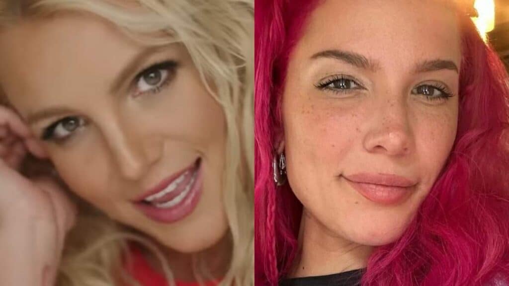 Britney Spears and Halsey