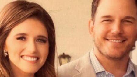 Chris Pratt and Katherine Schwarzenegger on their wedding