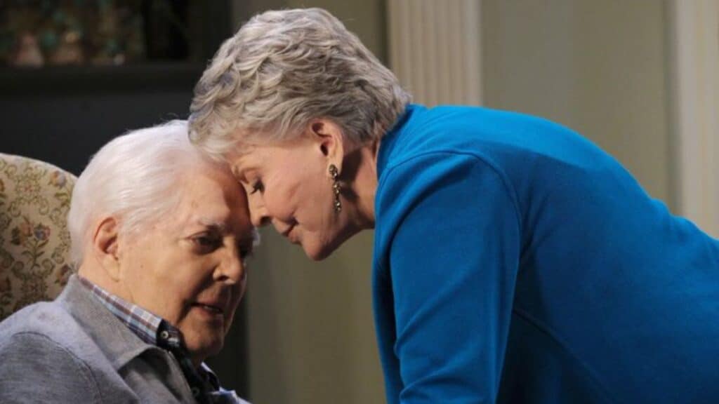 Days of Our Lives star Bill Hayes with his wife Susan Seaforth Hayes in his final episode, which aired on July 11, 2024.