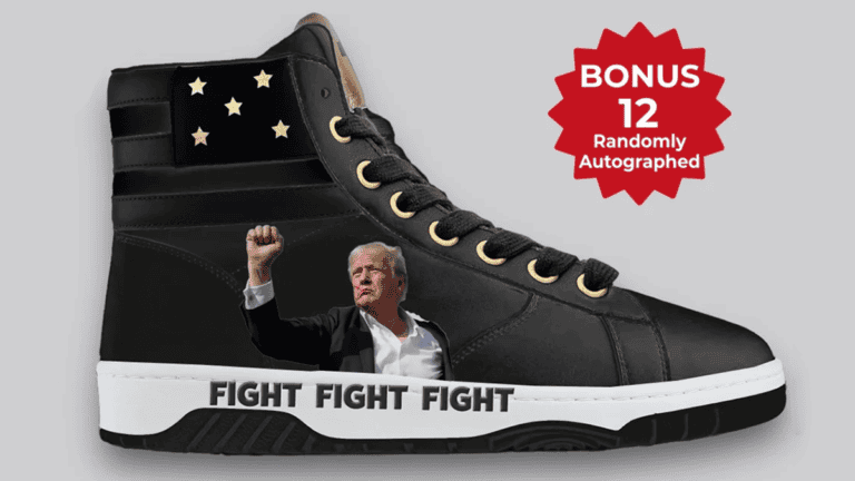 Donald Trump Fight Fight Fight Assassination Attempt Sneakers