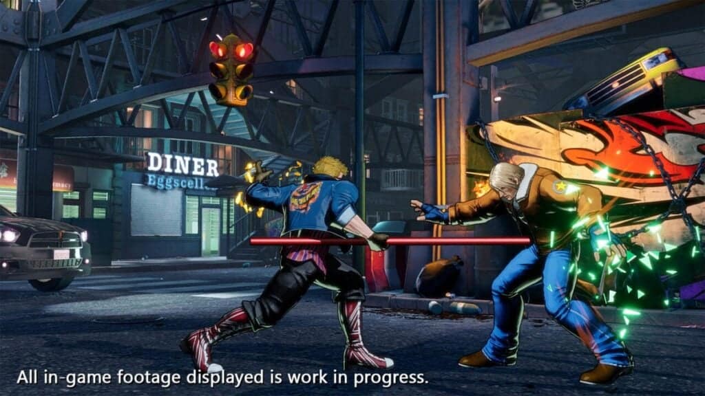 Fatal Fury City of the Wolves Billy Kane Moves