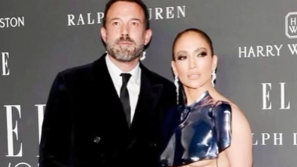 Photo of Jennifer Lopez and Ben Affleck amid divorce rumors