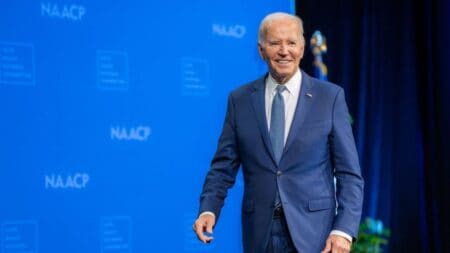 President Joe Biden Pokes Fun at COVID-19 Diagnosis With Shot at Donald Trump