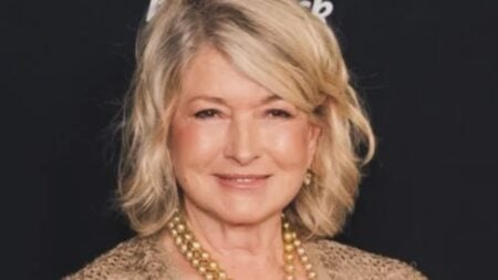 TV personality and lifestyle entrepreneur Martha Stewart