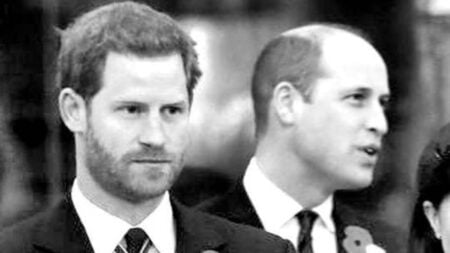 Lord Robert Fellowes nephews Prince Harry and Prince William