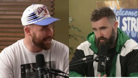 Travis and Jason Kelce on the New Heights Podcast