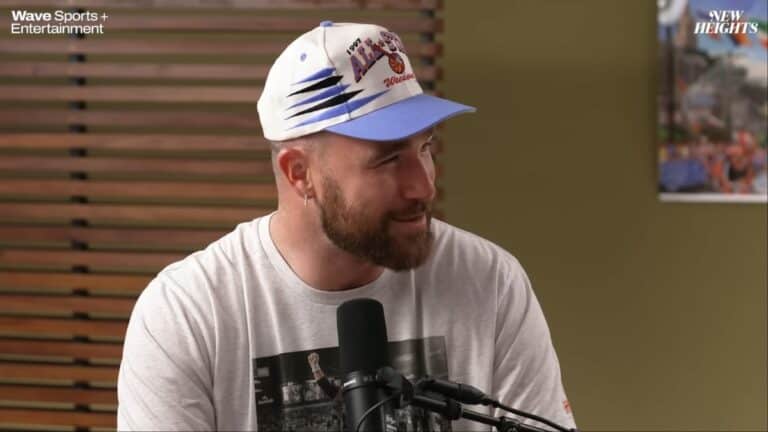 Travis Kelce on the New Heights Podcast