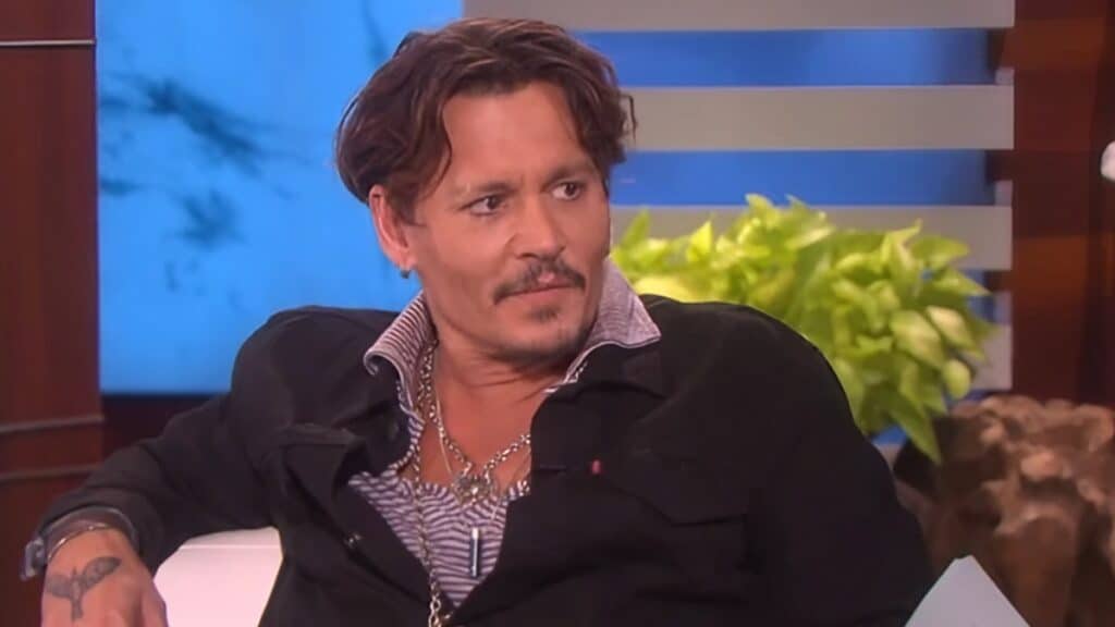 Johnny Depp encounters ghosts