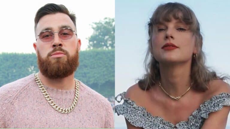 Taylor Swift and Travis Kelce