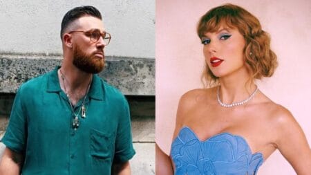 Taylor Swift and boyfriend Travis Kelce