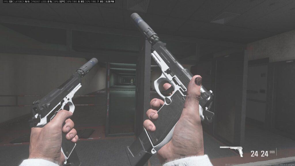 MW3 Akimbo Pistols