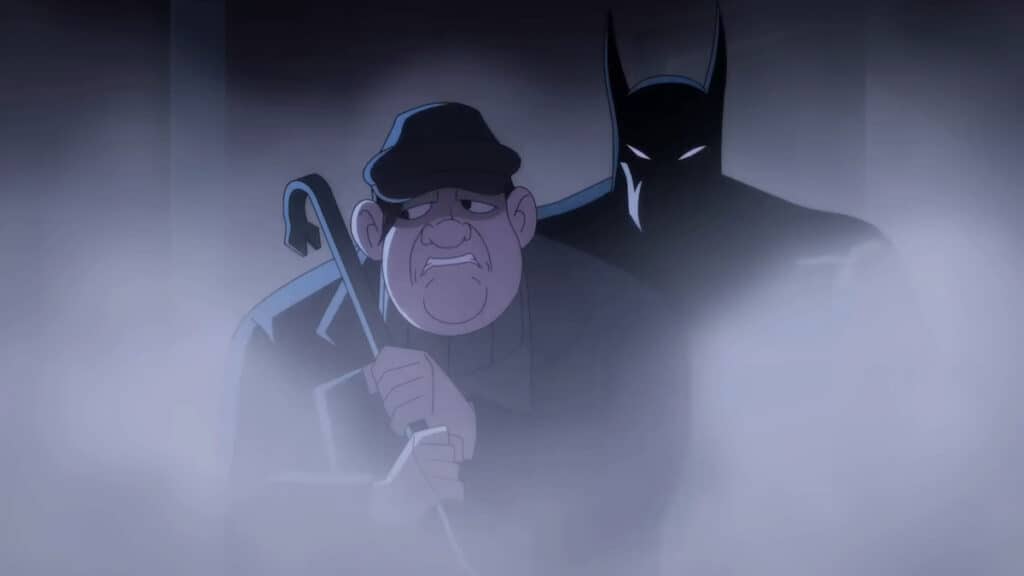 Batman in Batman: Caped Crusader.