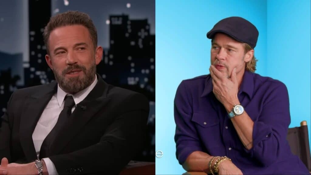 Brad Pitt and Ben Affleck interviews